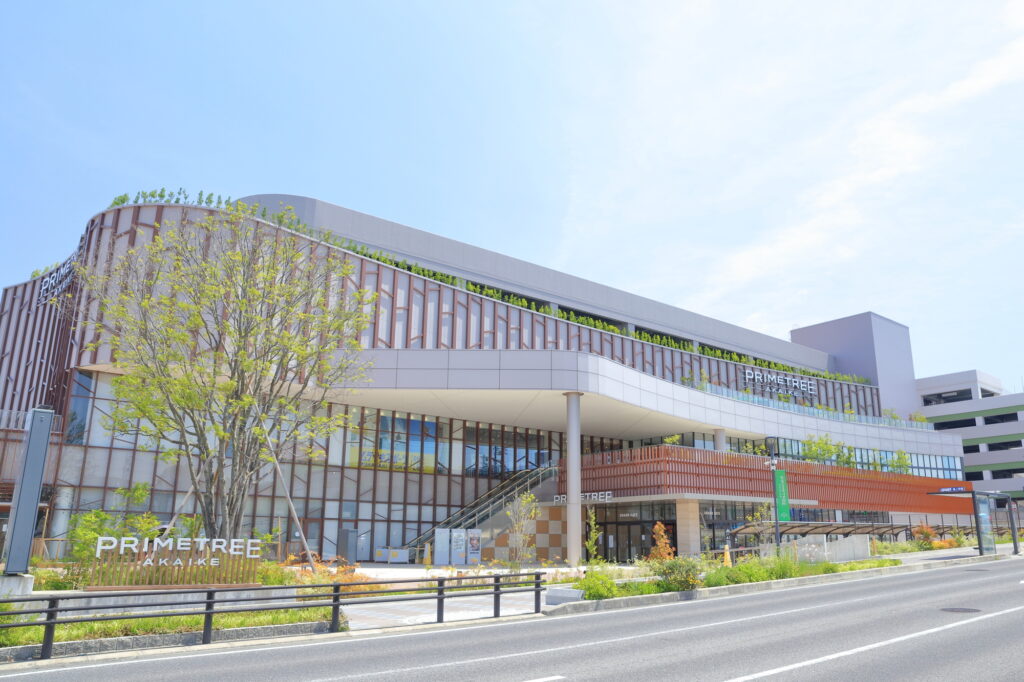 大型商業施設の外観